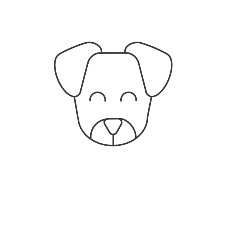 How To Draw A Puppy Face In (7) Easy Steps For Kids