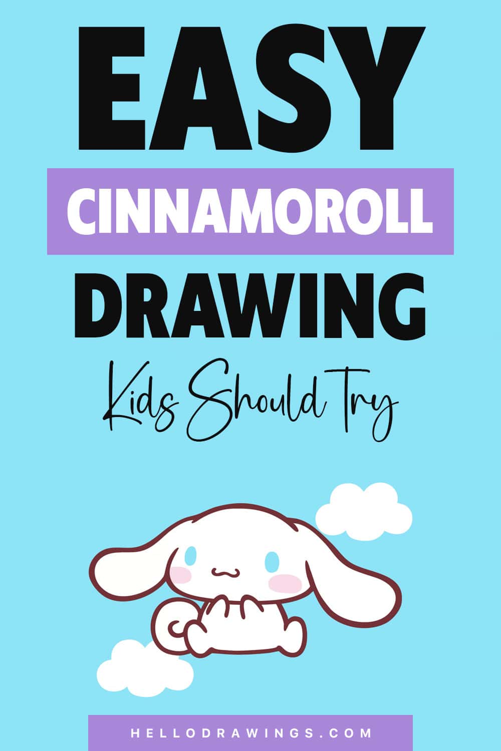 How To Draw Cinnamoroll – Creative Drawings Ideas Made Simple