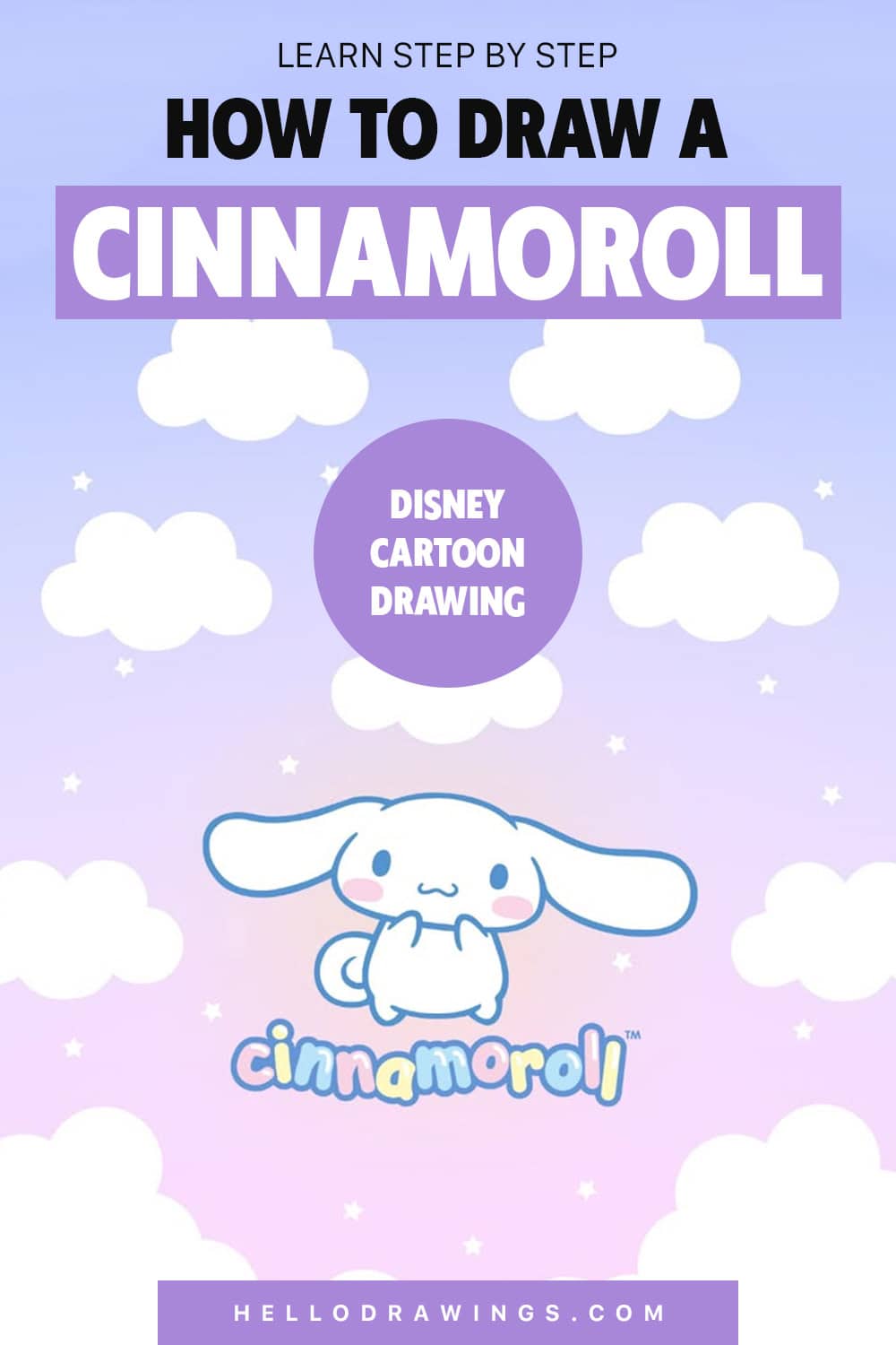 How To Draw Cinnamoroll – Quick Drawings For Kids To Enjoy