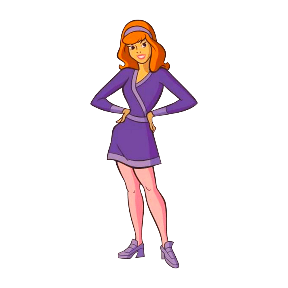 How To Draw Daphne From Scooby-Doo In (14) Easy Steps